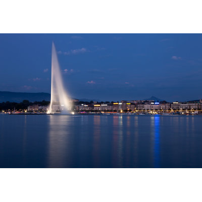 Lake Geneva - Wrapped Canvas Print