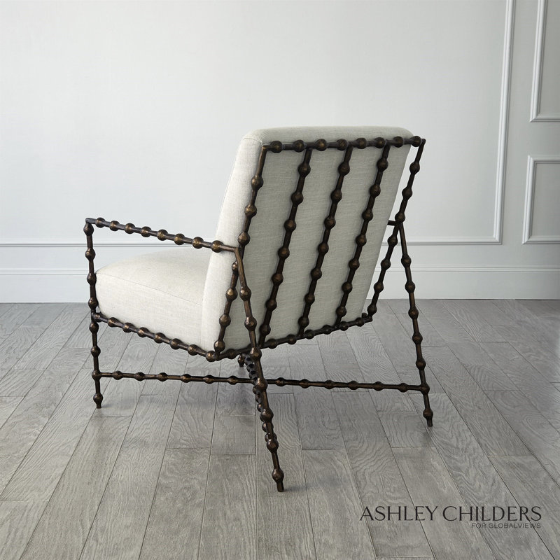 Elder Lounge Chair-Bronze-Cambric Stone