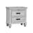 Nightstand With 2 Drawers And Pull-Out Service Tray, Bed Side Table