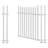 44" H x 52" W Vinyl Gate
