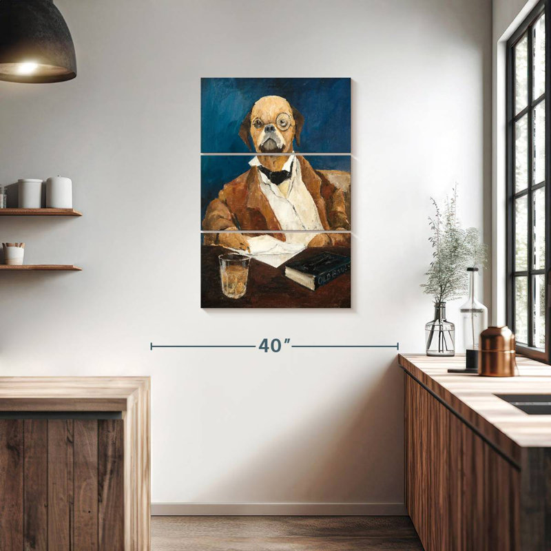Brampt Nathaniel Howlthorn, 38'' H x 24'' W