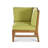 PERLA CORNER CHAIR, GREEN
