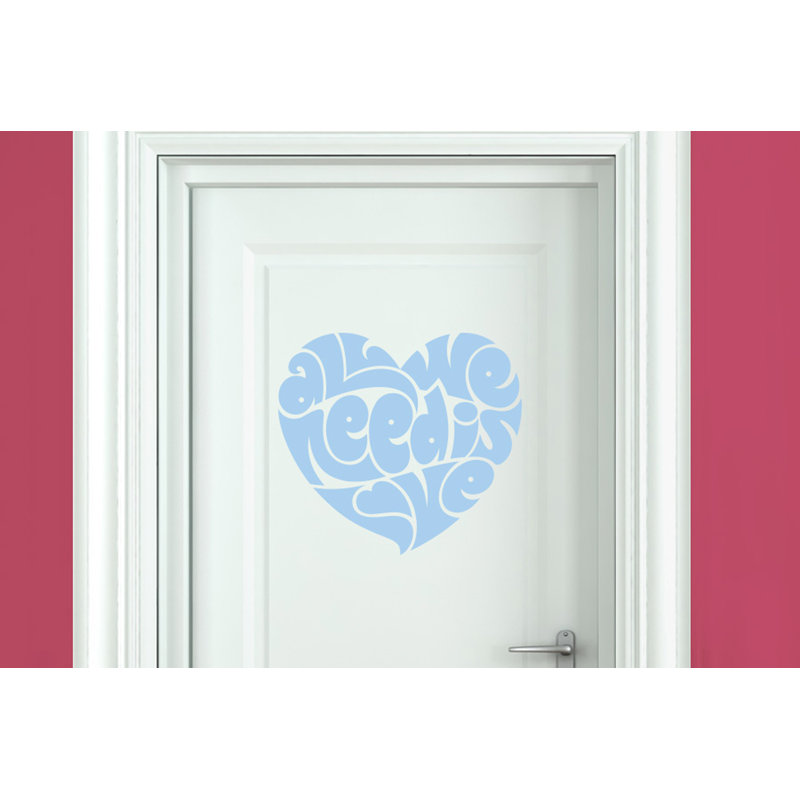 Wall Decal, Light Blue