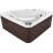Lifesmart Spas LS300 Plus 110 Volt 2-Person 17-Jet Plug and Play Hot Tub with Ozonator