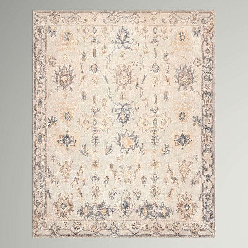 August SpinClean Tribal Machine Washable Area Rug, Rectangle 8' x 10'