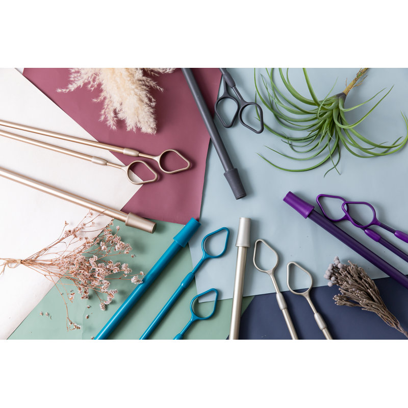 Ceiling-Mounted Drying Rack Silver
