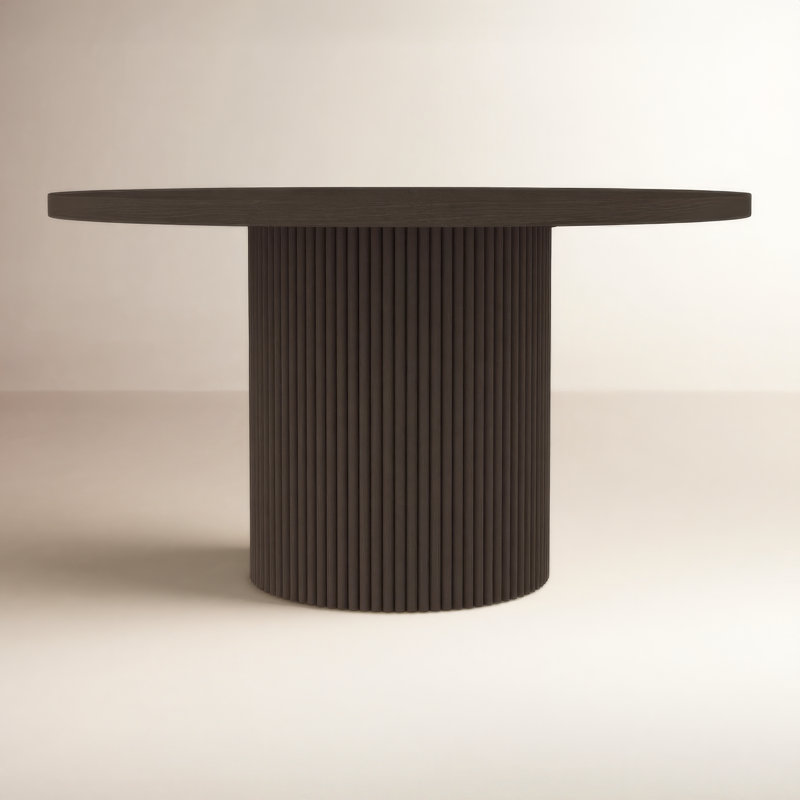 Fairmont Round Dining Table, Black