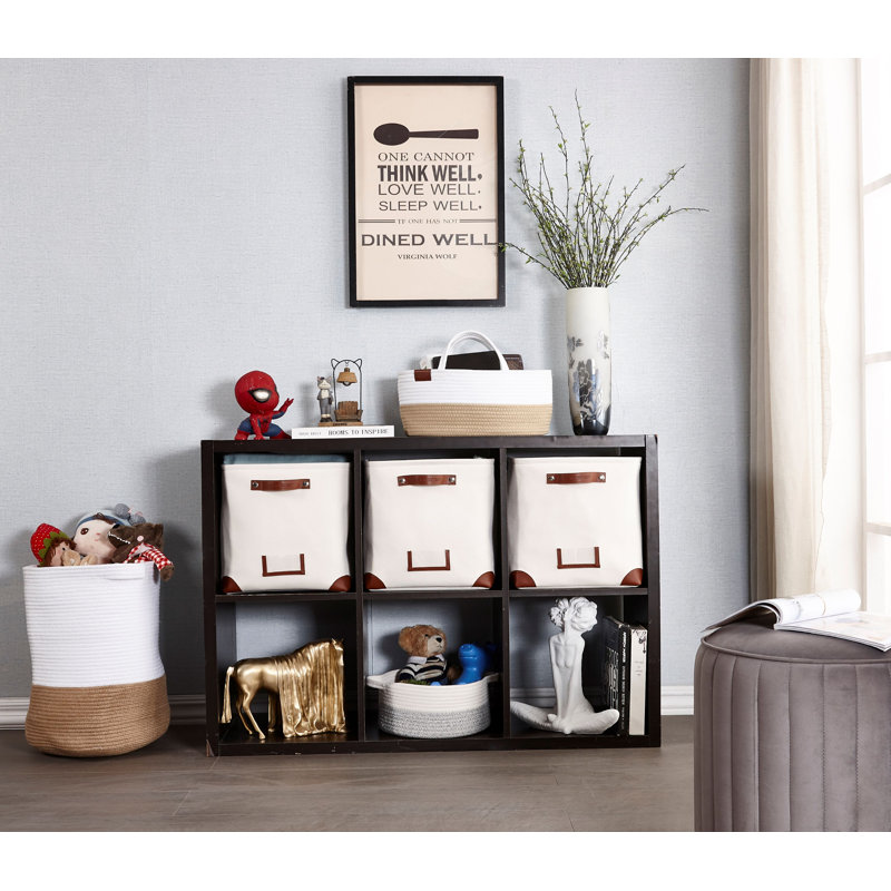 Ensemble de cubes robustes en tissu, H 13 po x l 13 po x P 13 po, 4