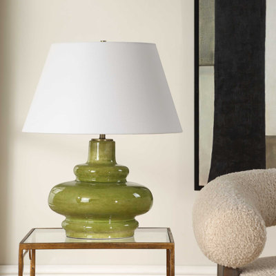 Lampe de table Uttermost Penny Moss Green