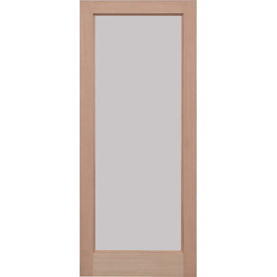 Pattern 10 Unglazed Hemlock External Door