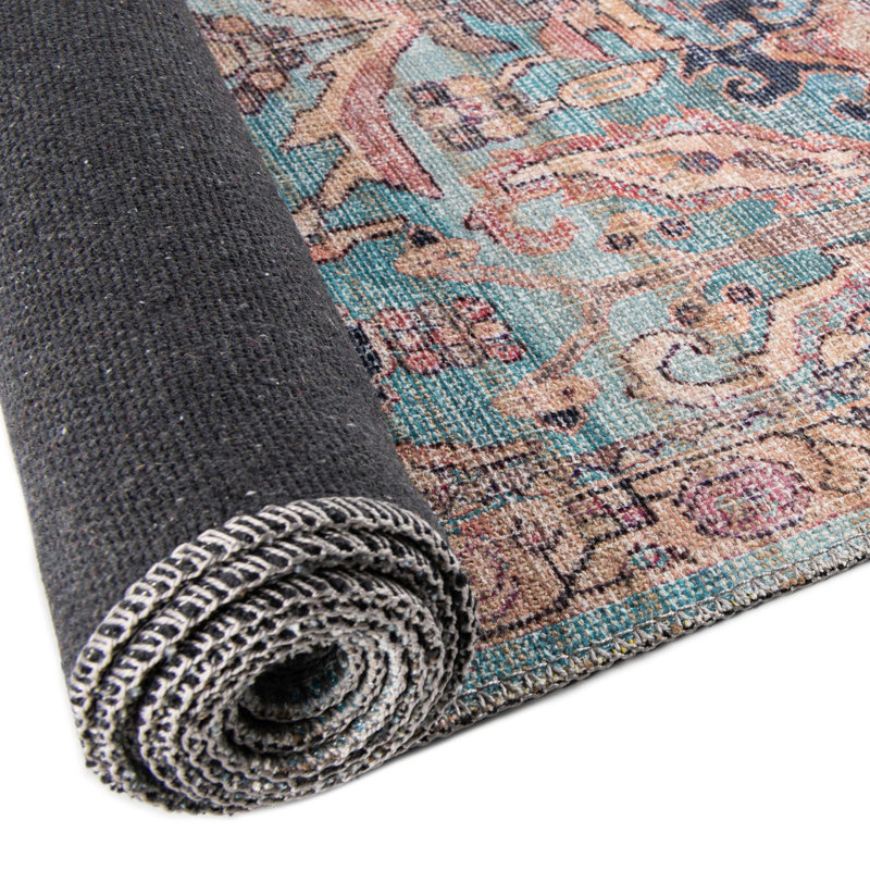 Enger Chenille Indoor Rug, Round 4'1"