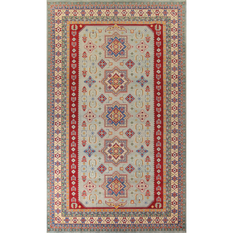 Geometric Kazak Large Oriental Rug 10x16