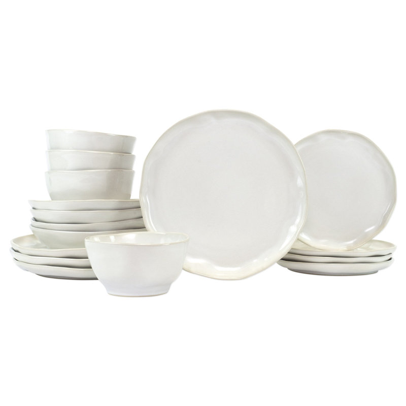 Forma Piece Handmade Stoneware Dinnerware Set - Service for 4