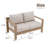 Dorota Outdoor Loveseat