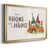 Gold Floater Framed Canvas