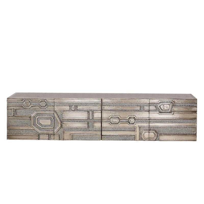 Abstract Block Cabinet-Nickel