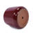 4 Pieces Ceramic Flowerpot, Bean Paste Red, Contemporary, Patio, Garden, Windowsills, Frost - , High Gloss Surface Planter Pot, Versatile, Modern Finish, Drainage Hole-958338441