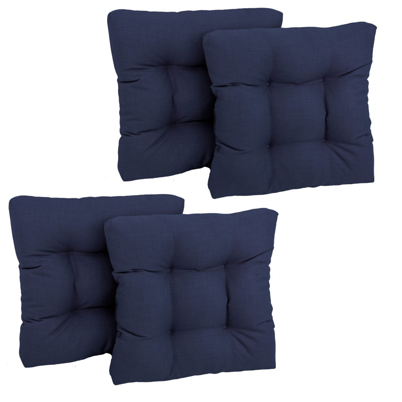 Outdoor 5'' Seat Cushion, Azul, 4, Polyester