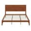 Base de lit en bois de bambou, rangement sous le lit-112249435