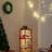 3 Tier Corner Shelf With LED Light,Bookcase For Small Spaces