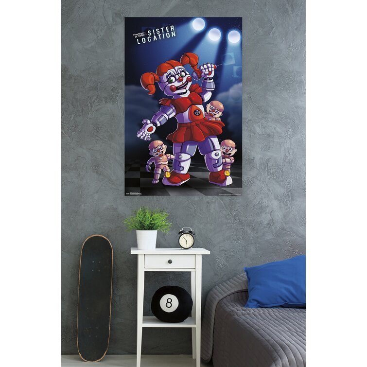 Five Nights at Freddy's: Sister Location - Baby Wall Poster, 22.375 x 34  