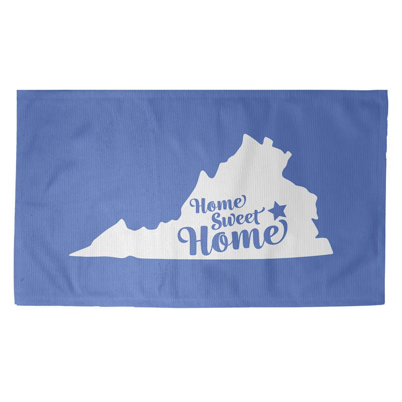 Tapis richmond blue area home, Rectangle 5 pi x 7 pi
