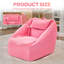 Canapé gonflable Boneless, fauteuil à billes pour adultes, fauteuil à billes confortable-1351703896