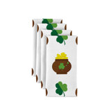Polyester Abstract Square Napkin