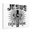 Jesus The Name - Wrapped Canvas Print-63254416