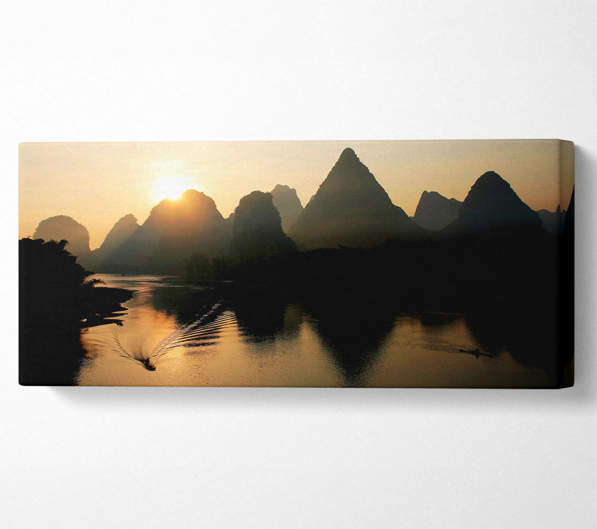 Union Rustic Sunrise Reflections - Wrapped Canvas Art Prints | Wayfair ...