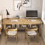 Bureaux rectangulaires en bois massif Burlywood-107285091