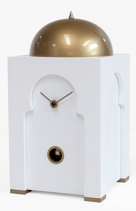 Modern & Contemporary Analogue Tabletop Clock, White