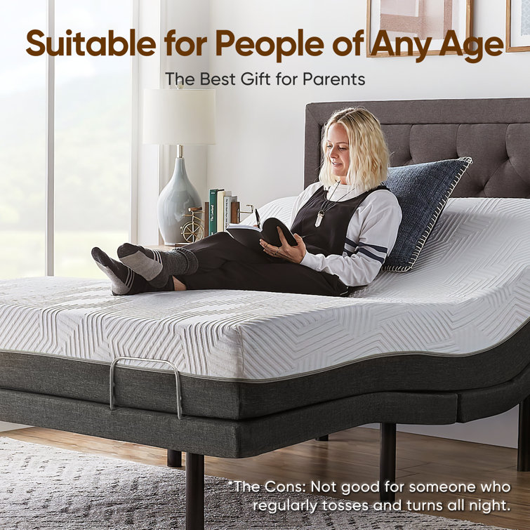 Wayfair  Lumbar Support Adjustable Beds You'll Love in 2024