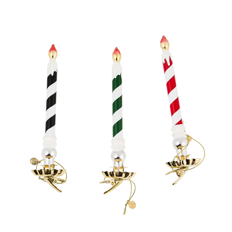 Check It Out Glass Candle Clips