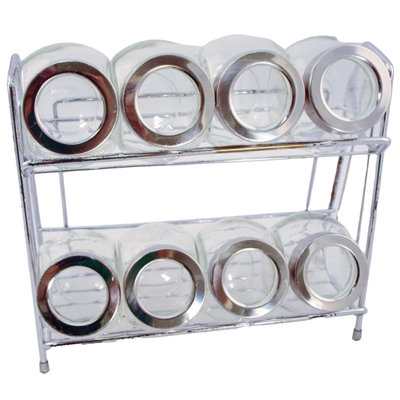 Spice Jar & Rack Set