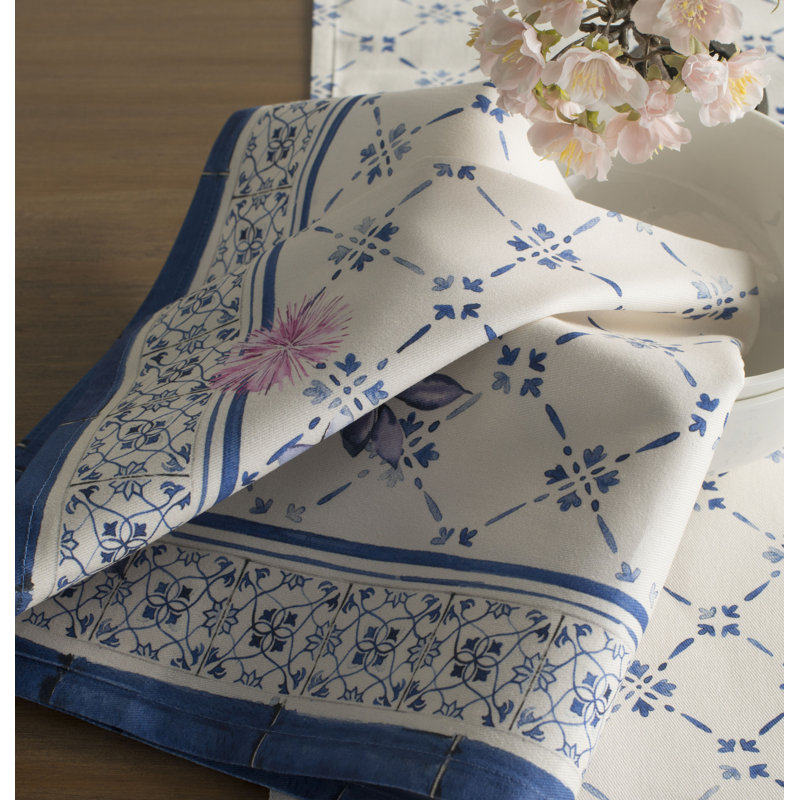 Maison d'Hermine Faience 100% Cotton Napkins - 20" x 20"