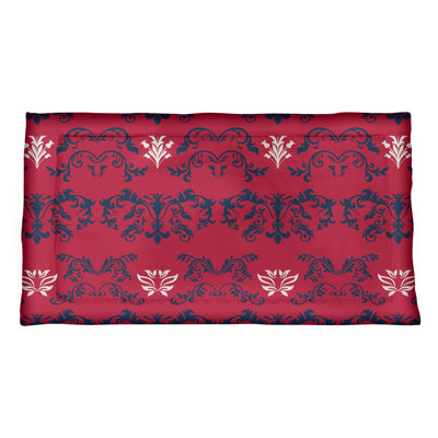 Football Baroque Pattern Pillow Sham