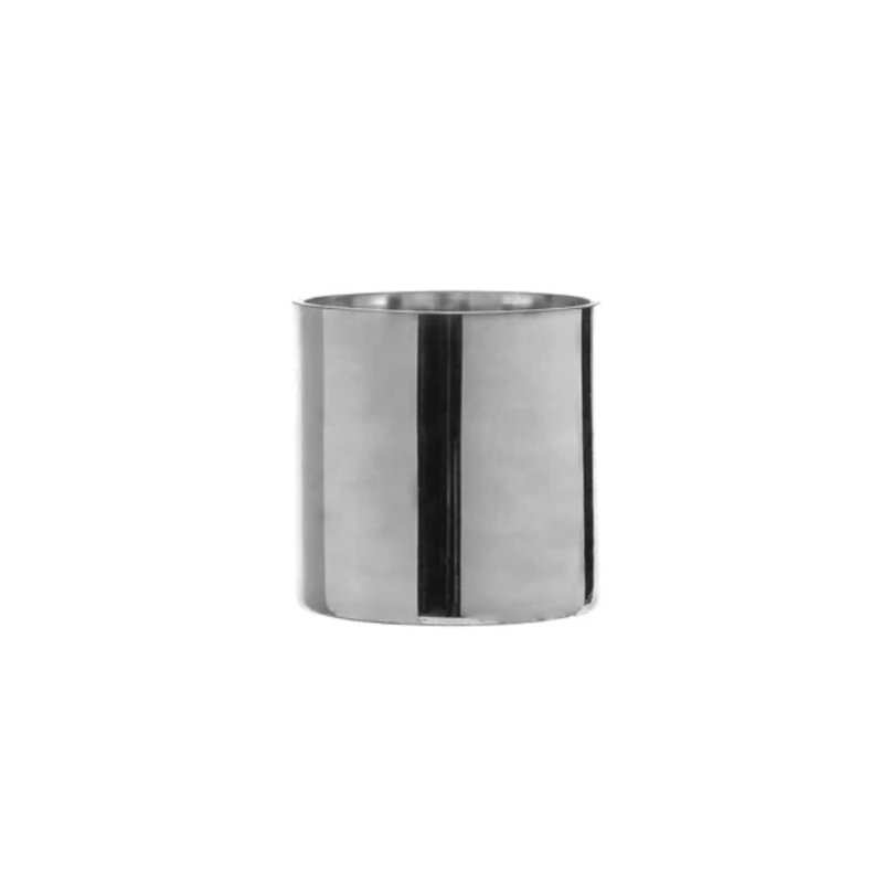 Cylinder Silver Glass
