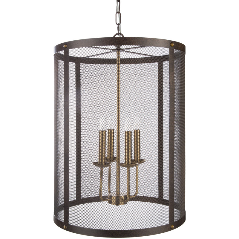 Brody 4 - Light Drum Chandelier