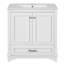 Meuble-lavabo 30 po avec lavabo en céramique-778440003