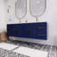 Ensemble de meuble-lavabo double mural 72 po Spring-1392428446