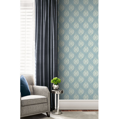 Papier peint Genghis Ikat