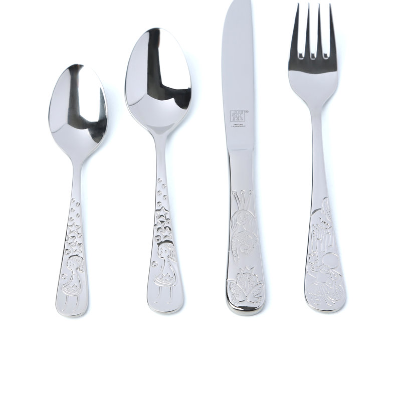Grimms Fairytales 4 Piece Flatware Set