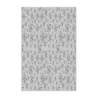 Tapis gris / noir Power Loom