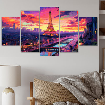 Paris Tour Eiffel Harmony II 5 pièces