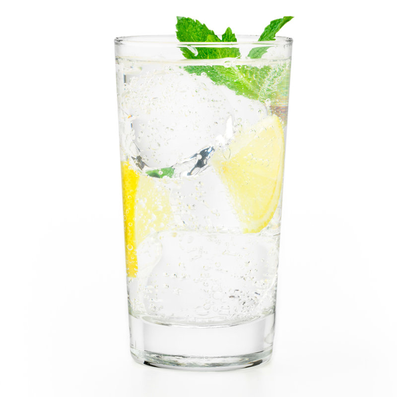 Base lourde 8 oz. Ensemble de verres Highball