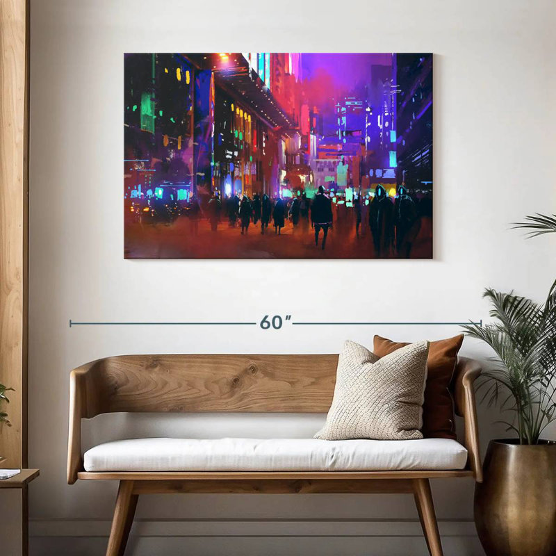 Sci-Fi City, H 30 po x l 45 po