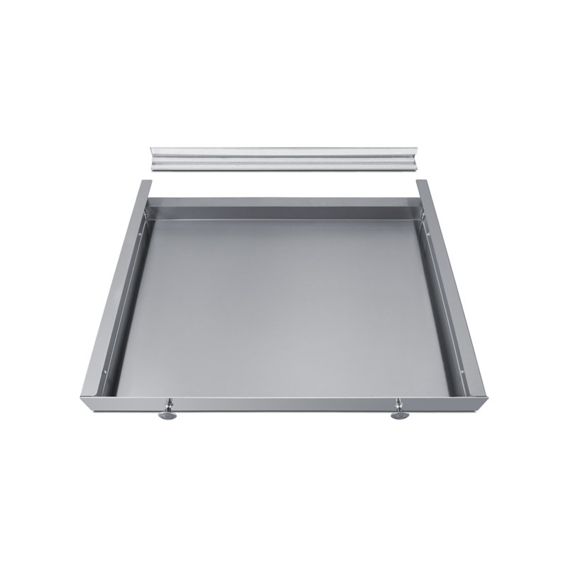 Tiroir de rangement coulissant en acier inoxydable de 24 po Summit Appliance, H 2 po x l 23,25 po x P 17,13 po