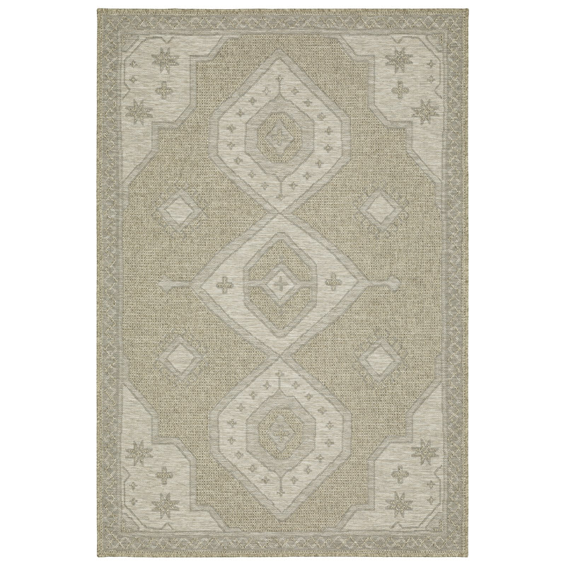 Kenedra Oriental Indoor / Outdoor Rug, Rectangle 6'7" x 9'2"