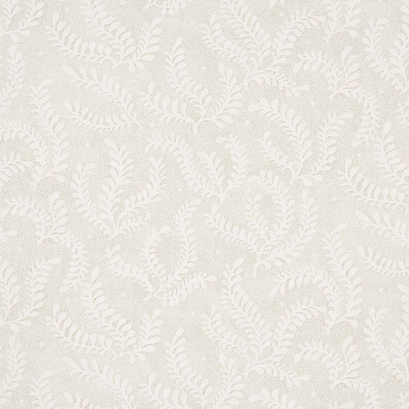 Etched Fern Wallpaper, Natural